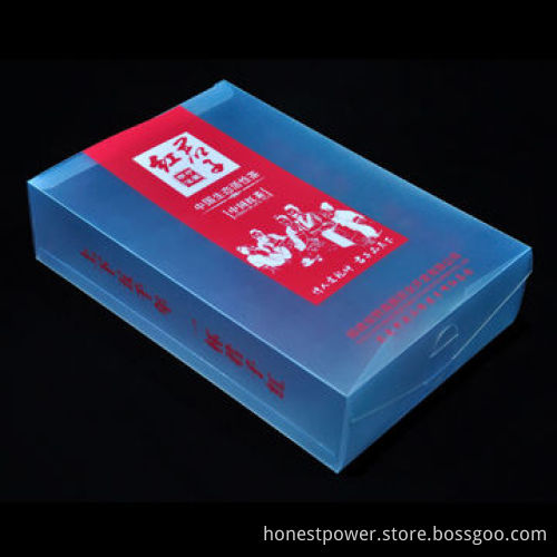 PP Boxes with Soft Crease Technology, Customized Sizes/Designs are Available